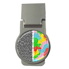 Clip Art Brain Halves Money Clips (round)  by Sapixe