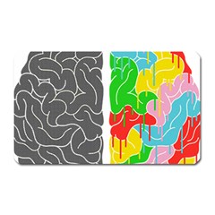 Clip Art Brain Halves Magnet (rectangular) by Sapixe