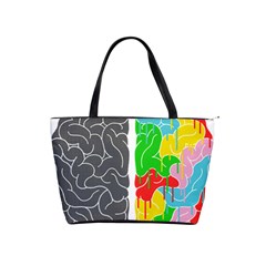 Clip Art Brain Halves Classic Shoulder Handbag by Sapixe