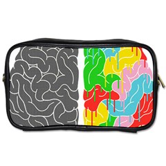 Clip Art Brain Halves Toiletries Bag (one Side) by Sapixe