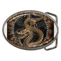 Dragon Pentagram Belt Buckles