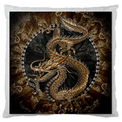 Dragon Pentagram Standard Flano Cushion Case (one Side) by Sapixe