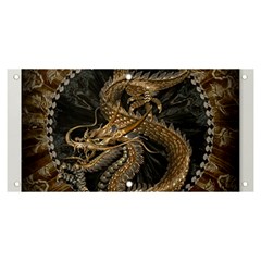 Dragon Pentagram Banner And Sign 6  X 3 