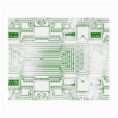 Circuit Board Small Glasses Cloth by Sapixe