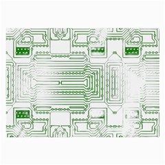 Circuit Board Large Glasses Cloth by Sapixe