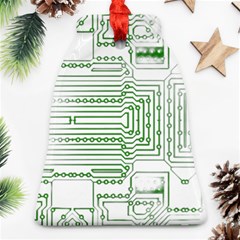 Circuit Board Ornament (bell) by Sapixe