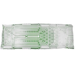 Circuit Board Body Pillow Case (dakimakura) by Sapixe