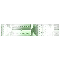 Circuit Board Small Flano Scarf