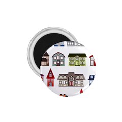 Houses 1 75  Magnets by Sapixe