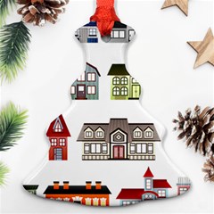 Houses Ornament (christmas Tree) 