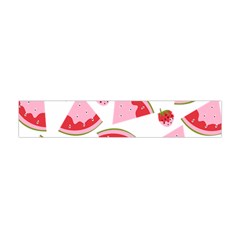 Pink Watermeloon Flano Scarf (mini) by Sapixe