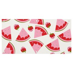 Pink Watermeloon Banner And Sign 4  X 2 