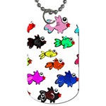 Fish Fishes Marine Life Swimming Water Dog Tag (Two Sides) Front