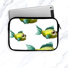 Fish Vector Green Apple Ipad Mini Zipper Cases by Sapixe