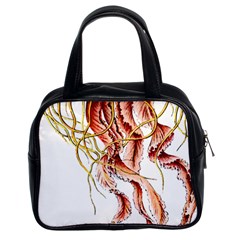 Animal Art Forms In Nature Jellyfish Classic Handbag (two Sides) by Sapixe