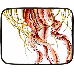 Animal Art Forms In Nature Jellyfish Fleece Blanket (Mini)