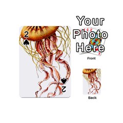 Animal Art Forms In Nature Jellyfish Playing Cards 54 Designs (mini)