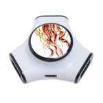 Animal Art Forms In Nature Jellyfish 3-Port USB Hub Front