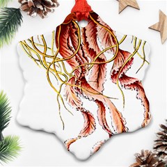 Animal Art Forms In Nature Jellyfish Ornament (snowflake)