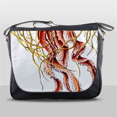 Animal Art Forms In Nature Jellyfish Messenger Bag