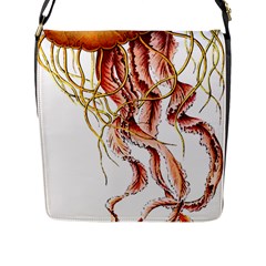 Animal Art Forms In Nature Jellyfish Flap Closure Messenger Bag (L)