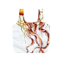 Animal Art Forms In Nature Jellyfish Full Print Recycle Bag (S)