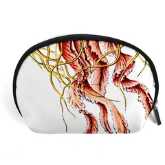 Animal Art Forms In Nature Jellyfish Accessory Pouch (large) by Sapixe