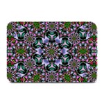 Tropical Blooming Forest With Decorative Flowers Mandala Plate Mats 18 x12  Plate Mat