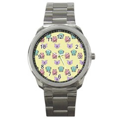 Animals Sport Metal Watch