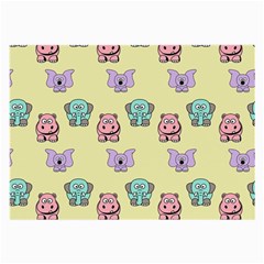 Animals Large Glasses Cloth by nateshop