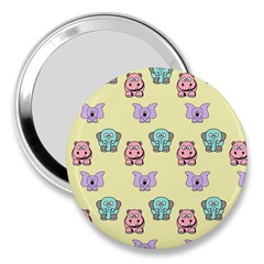 Animals 3  Handbag Mirrors by nateshop