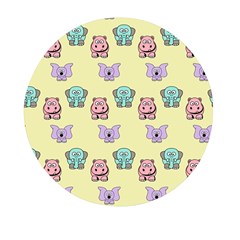 Animals Mini Round Pill Box (pack Of 5)