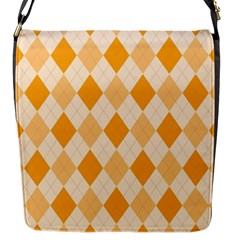 Argyle Flap Closure Messenger Bag (s) by nateshop