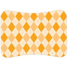 Argyle Velour Seat Head Rest Cushion by nateshop