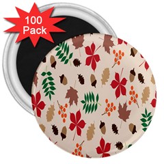 Autumn 3  Magnets (100 Pack) by nateshop