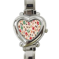 Autumn Heart Italian Charm Watch by nateshop