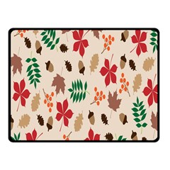 Autumn Double Sided Fleece Blanket (small)  by nateshop