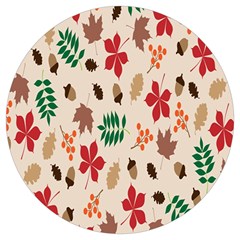 Autumn Round Trivet by nateshop