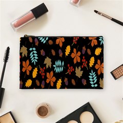 Autumn-flower Cosmetic Bag (medium) by nateshop