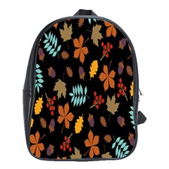 Autumn-flower School Bag (large) by nateshop