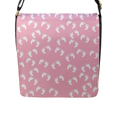 Baby Flap Closure Messenger Bag (l) by nateshop