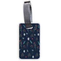 Background-flower Luggage Tag (one Side) by nateshop