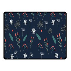 Background-flower Fleece Blanket (small) by nateshop