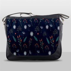 Background-flower Messenger Bag by nateshop