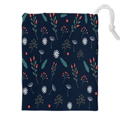 Background-flower Drawstring Pouch (4xl) by nateshop