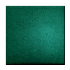 Background-green Tile Coaster