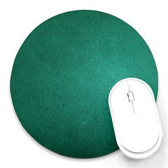 Background-green Round Mousepads