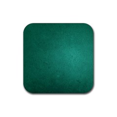 Background-green Rubber Coaster (Square)