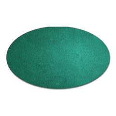 Background-green Oval Magnet