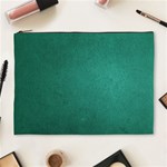 Background-green Cosmetic Bag (XL) Front